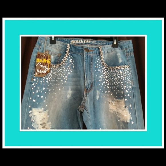 🔥embellished Machine jeans!..$FIRM - Picture 4 of 4
